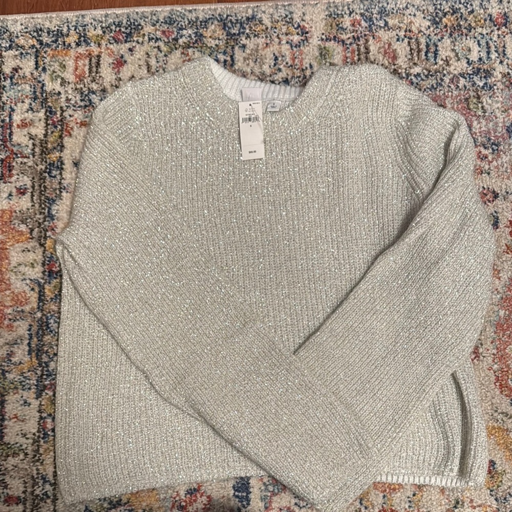 Gap- Elegant Silver Sweater for Women